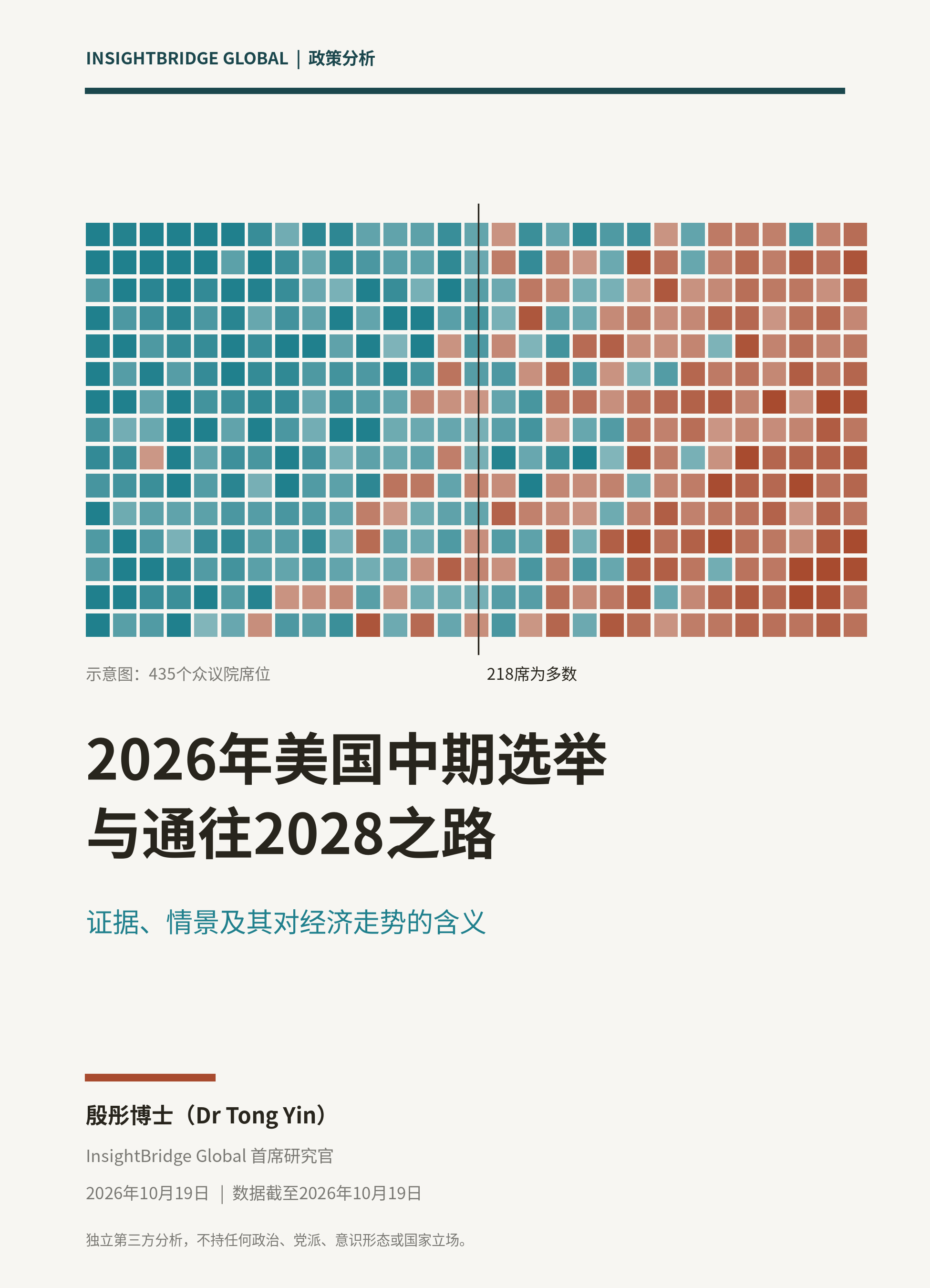 2026 年美国中期选举与通往 2028 之路 — 智库报告